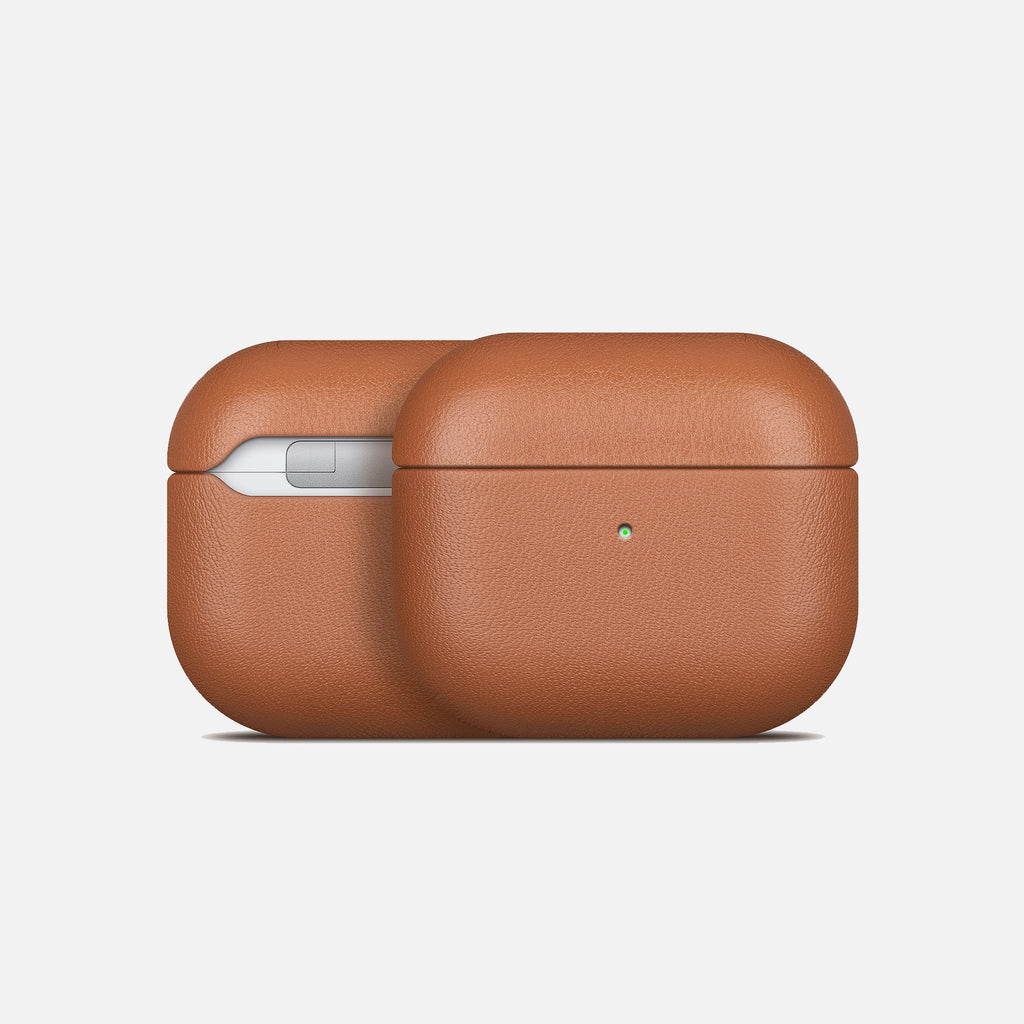 Classic Brown Leather Case for AirPods Pro 2 & Pro 3