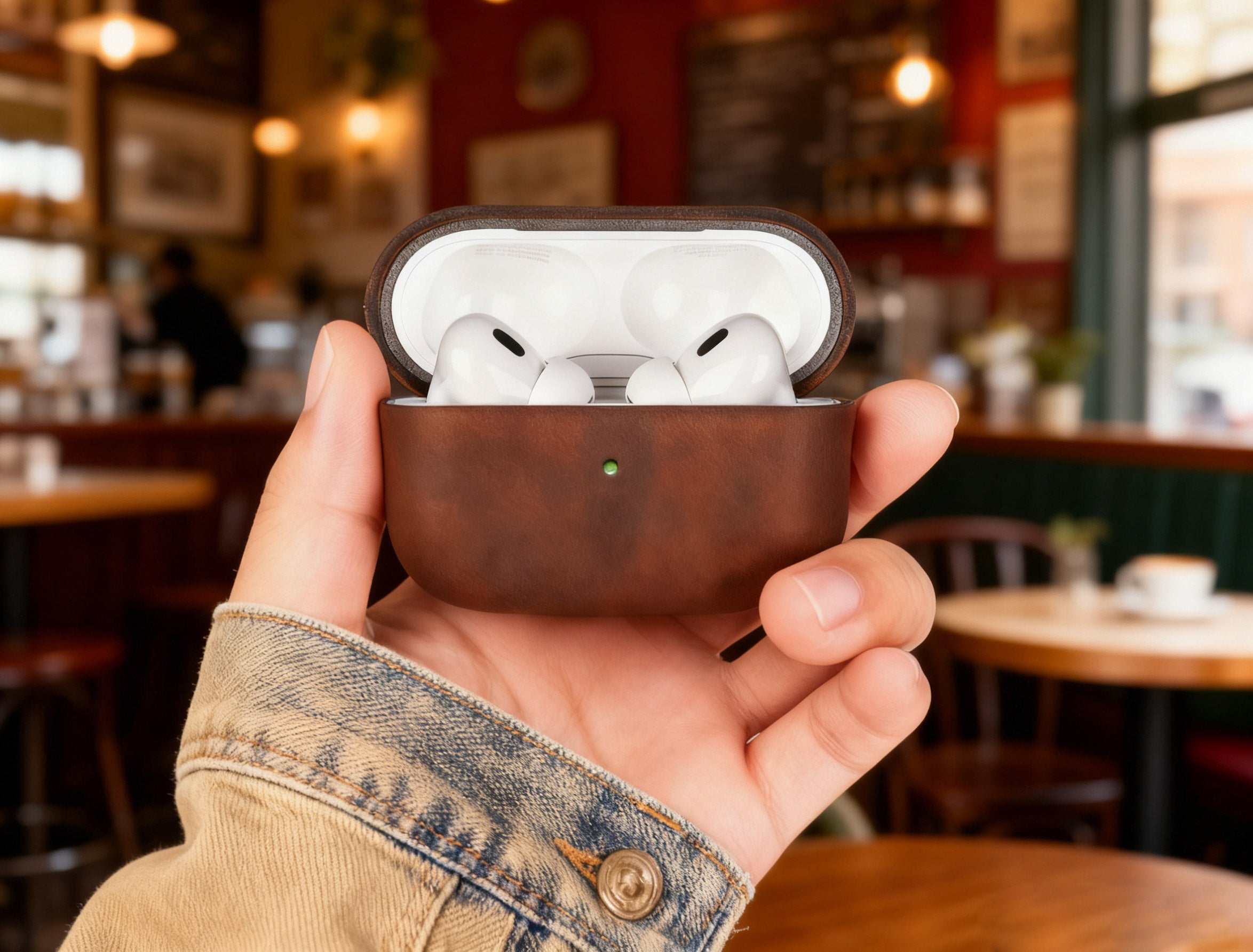 Retro Leather Case for AirPods Pro 2 & Pro 3